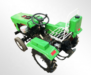 Multifunction 4 Wheel Agricultural Machinery 15 hp Farm Mini Tractor