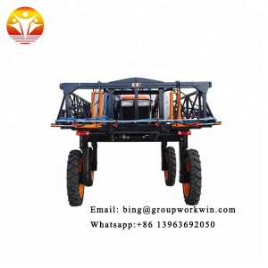 Agricultural Self Propelled Four-Wheel Drive Pesticide Spraying Power Agriculture Boom Sprayer Machinery