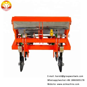 2 row corn seeder planter machine for tractor / maize seed planter