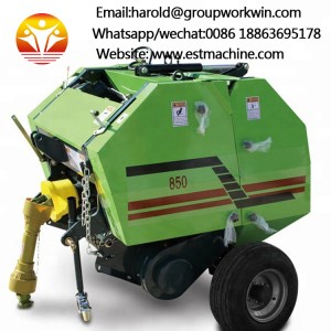 Europe Market CE Approved 850 870 Model Tractor Driven Mini Straw Baler/ Small Baler For Sale