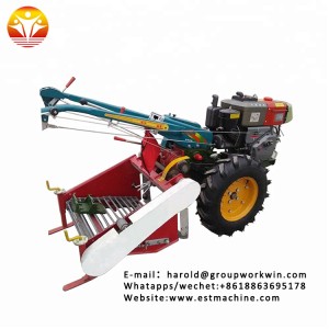 Walking tractor small garden potato harvester for sale