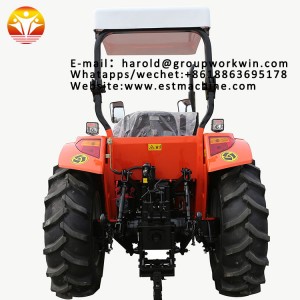 Enfly DQ554 55hp multifunction wheel style xinchai single cylinder engine mini farm tractor