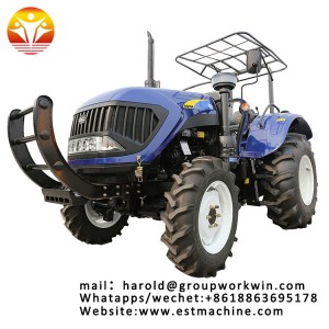 Enfly DQ704 70hp 4wd shuttle gear JpV dual stage clutch plush ac cabin disc brake 12 cylinder engine garden tractor