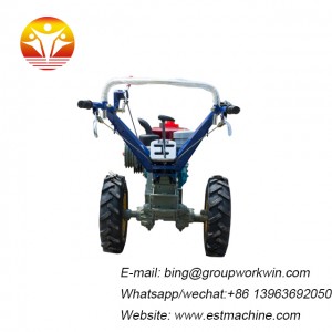 Small hand tractor cultivator