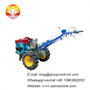 Small hand tractor cultivator