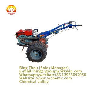 Small hand tractor cultivator