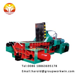 big scrap metal copper packing baler machine