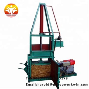 High quality Cheap tical shydraulic 20T vermall baler machine