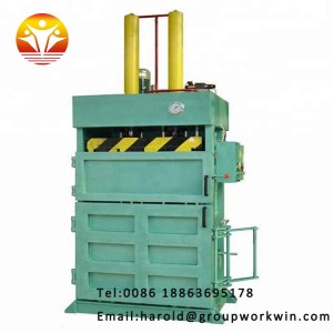 High quality Cheap tical shydraulic 20T vermall baler machine