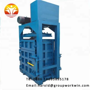 High quality Cheap tical shydraulic 20T vermall baler machine