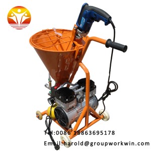 Hot sale mini Putty coating cement mortar spraying machine