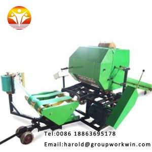 Automatic square silage baling machine pine straw baler