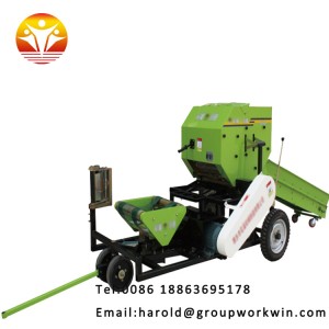 Automatic square silage baling machine pine straw baler