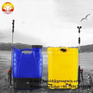 plastic knapsack agricultural hand manual sprayer