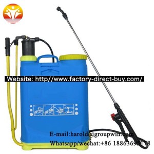 plastic knapsack agricultural hand manual sprayer