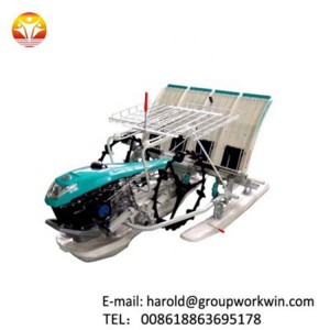 Agricultural rice transplanter