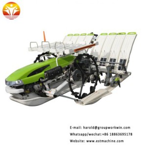 4 Rows Hand Held Transplanter,Manual Seeding Transplanter