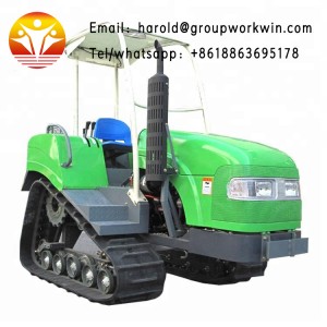 Agricultural Farm Equipment Small Crawler Tractor Rubber Track Tractors for Sale