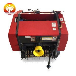 agricultural round hay bale bunding machine