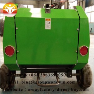 good quality mini round hay straw baler