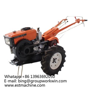 diesel engine walking tractor,hand tractor 11HP,12HP,15HP,18HP