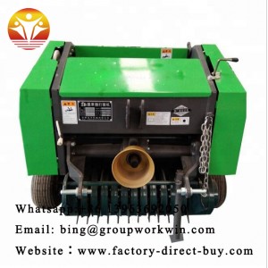 Economy square straw baler/ mini roll hay baler