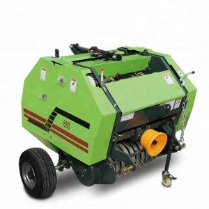 Manufacturer CE hydraulic small round hay baler with factory price