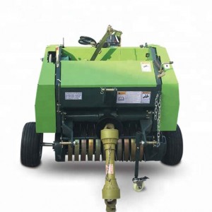 Manufacturer CE hydraulic small round hay baler with factory price