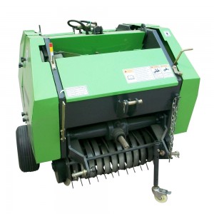 Factory direct cheap price CE certificated PTO mini round hay baler