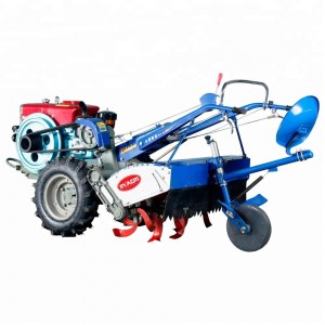 Chinese mini 15hp hand held walking tractor