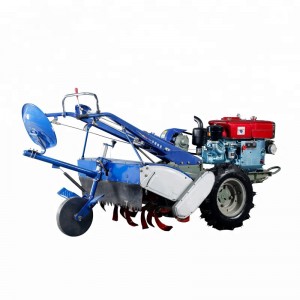 Chinese mini 15hp hand held walking tractor