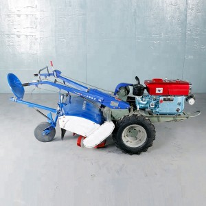 Chinese mini 15hp hand held walking tractor