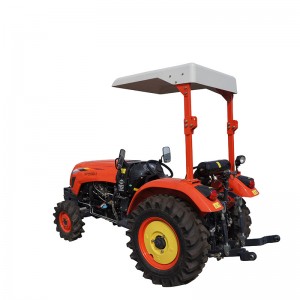 high power 4wd farm tractor with AC cabin