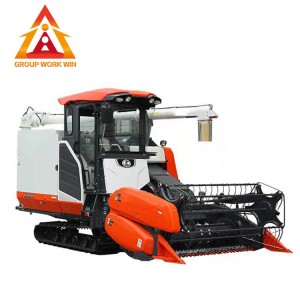 High quality  102HP Combine Harvester Machine for Rice Wheat Corn Harvesting