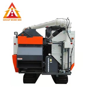 High quality  102HP Combine Harvester Machine for Rice Wheat Corn Harvesting