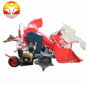 Agricultural Equipment 4LZ-4.0E Mini Rice Wheat Combine Harvester