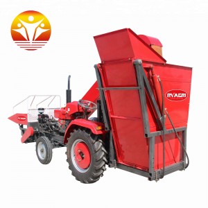 Tractor mounted small ear corn/maize combine harvester prices