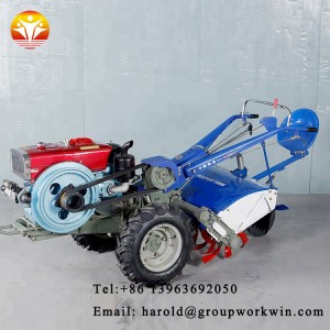 New Mini Small Farm Walking Tiller Chain Tractor