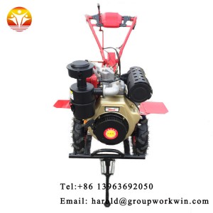 Hot sale good quality big power 62 cc garden walking tractors