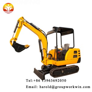 China made 3ton 4ton mini crawler excavator with CE