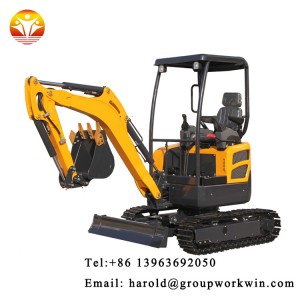 China made 3ton 4ton mini crawler excavator with CE