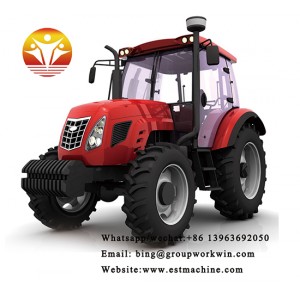 Wheeled Agricultural Tractor Plough Trailer Front Loader