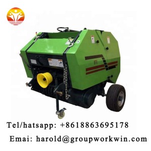 Economy square straw baler/ mini roll hay baler