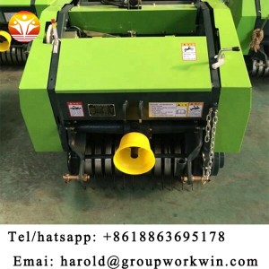 Economy square straw baler/ mini roll hay baler