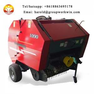 good quality mini round hay straw baler