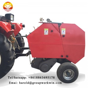 good quality mini round hay straw baler