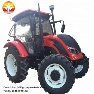 New product 4WD 140hp agricultural equipment large farm tractor with strong engine