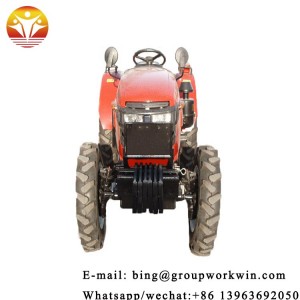 Low orchard greenhouse wang tractor wheel spacing adjustable fuel saving four-wheel drive tractor