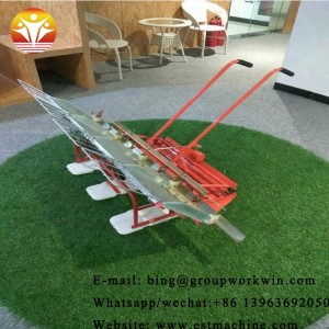 Chinese farm machine manually transplanting rice machine