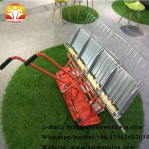 Chinese farm machine manually transplanting rice machine